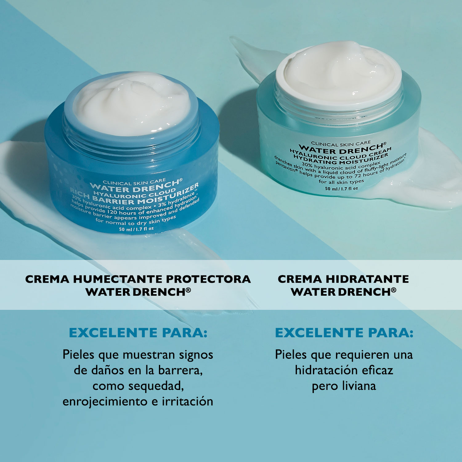 WATER DRENCH® HYALURONIC CLOUD RICH BARRIER MOISTURIZER (CREMA HIDRATANTE)